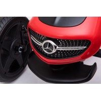 Kart cu pedale si roti din cauciuc EVA Mercedes-Benz red 