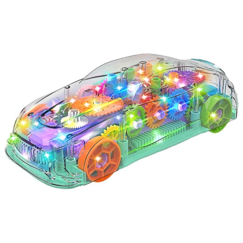 Masinuta transparenta copii-Concept Transparent Gear Light Car