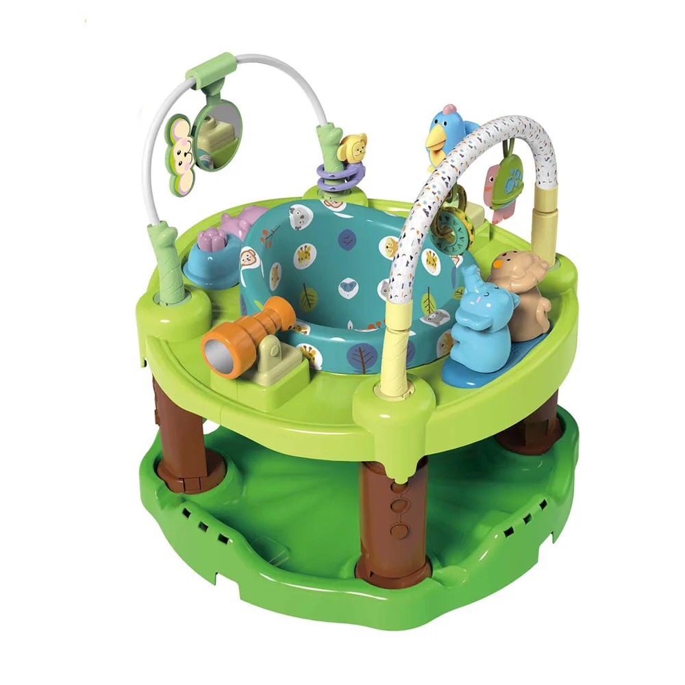 Centru de activitati pentru baieti Rainforest New Baby Jumperoo