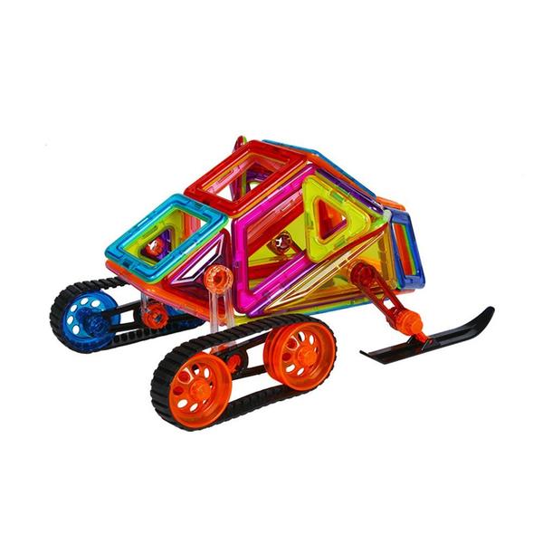 Joc de constructie magnetic - 56 piese - imagine 2