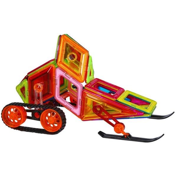 Joc de constructie magnetic - 56 piese - imagine 5