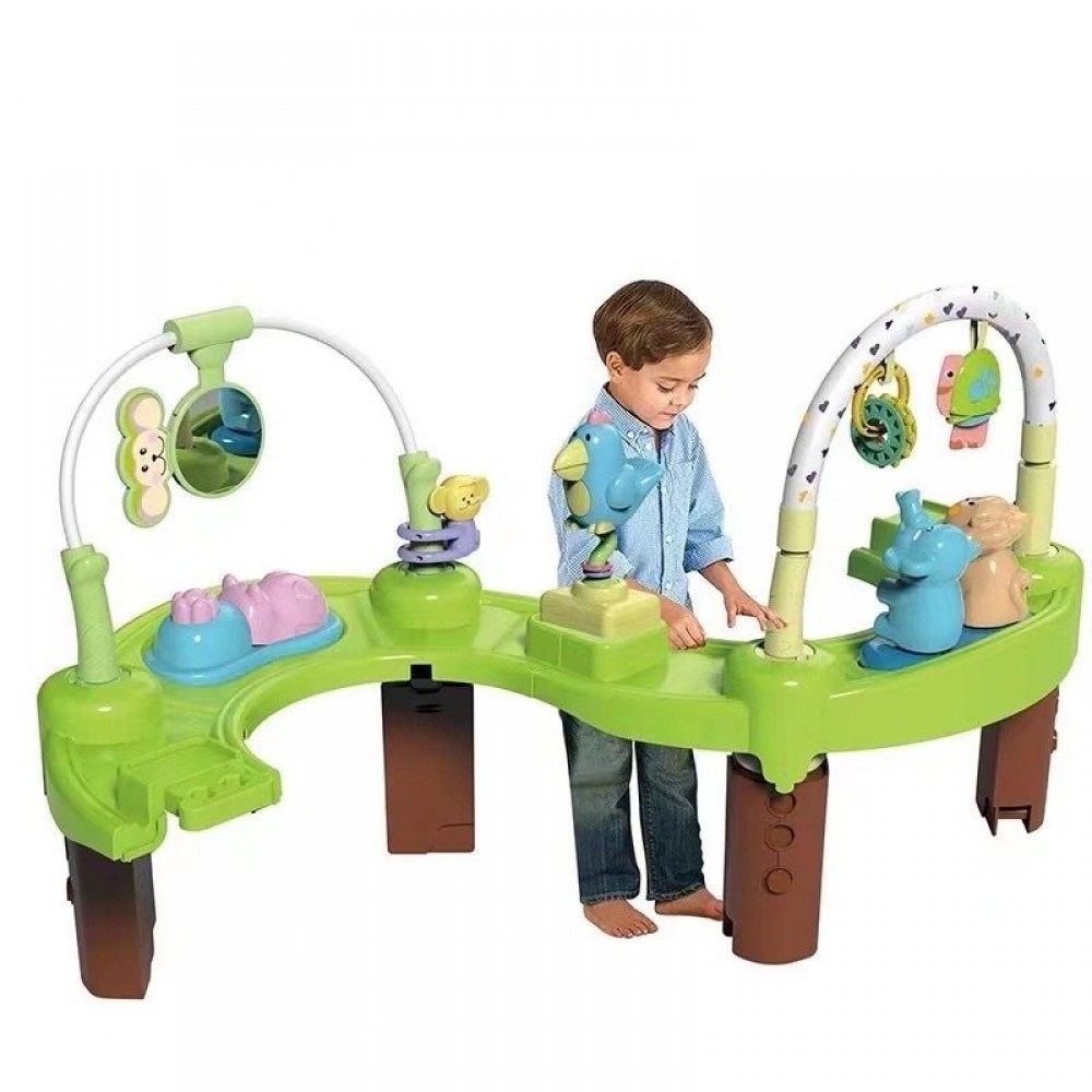 Centru de activitati pentru baieti Rainforest New Baby Jumperoo - imagine 10