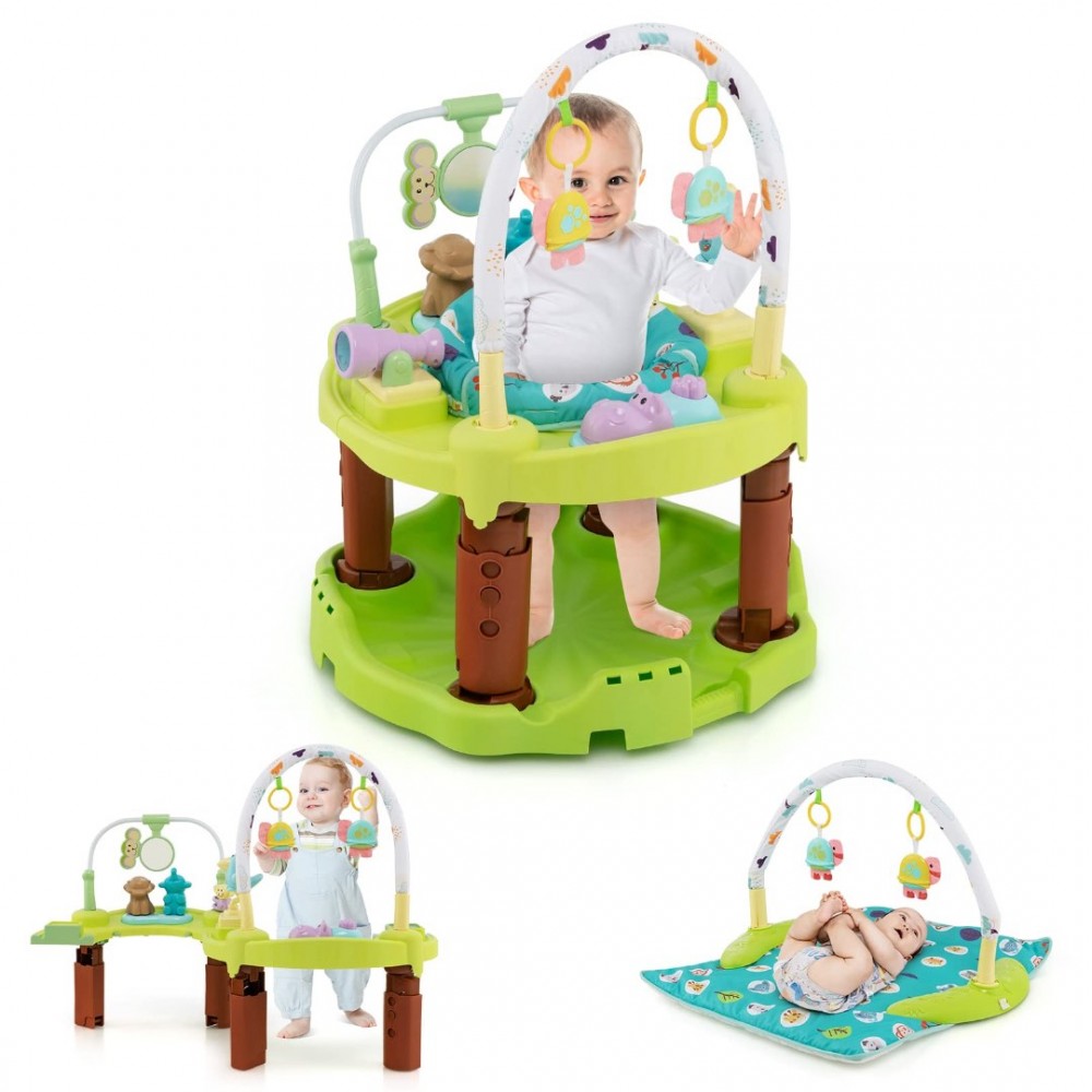 Centru de activitati pentru baieti Rainforest New Baby Jumperoo - imagine 8