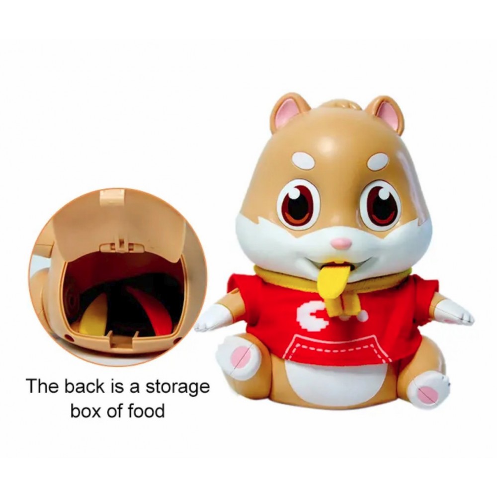 Jucarie interactiva veverita vorbitoare „Feeding Pet”- repeta ,cu efecte sonore si functie de inregistrare - imagine 16