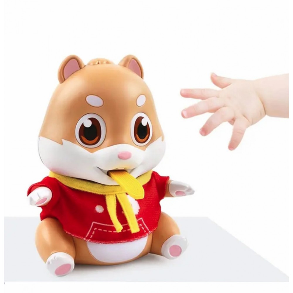 Jucarie interactiva veverita vorbitoare „Feeding Pet”- repeta ,cu efecte sonore si functie de inregistrare - imagine 15