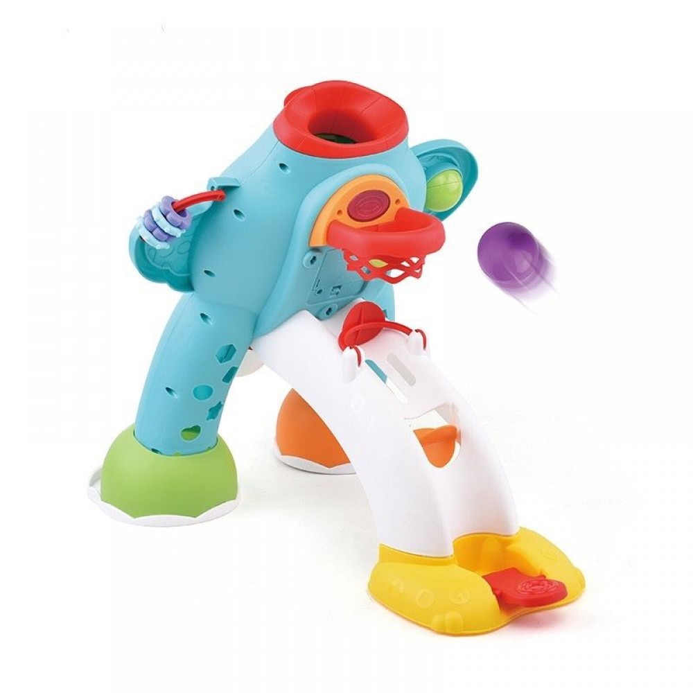 Centru de activitati elefant cu bile, cos, sortator, sunete si lumini - imagine 11