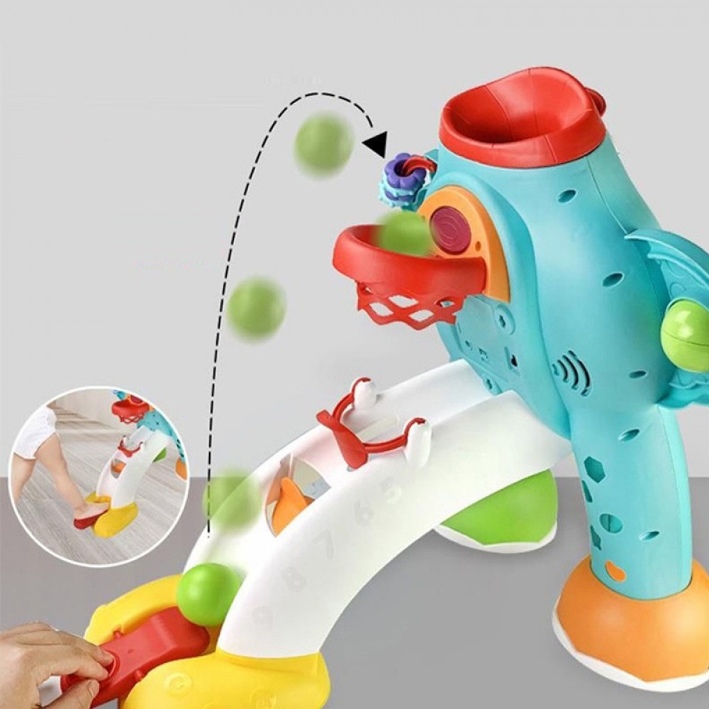 Centru de activitati elefant cu bile, cos, sortator, sunete si lumini - imagine 8