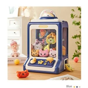 Jucarie interactiva tonomat de prins jucării de plus culoare albastra