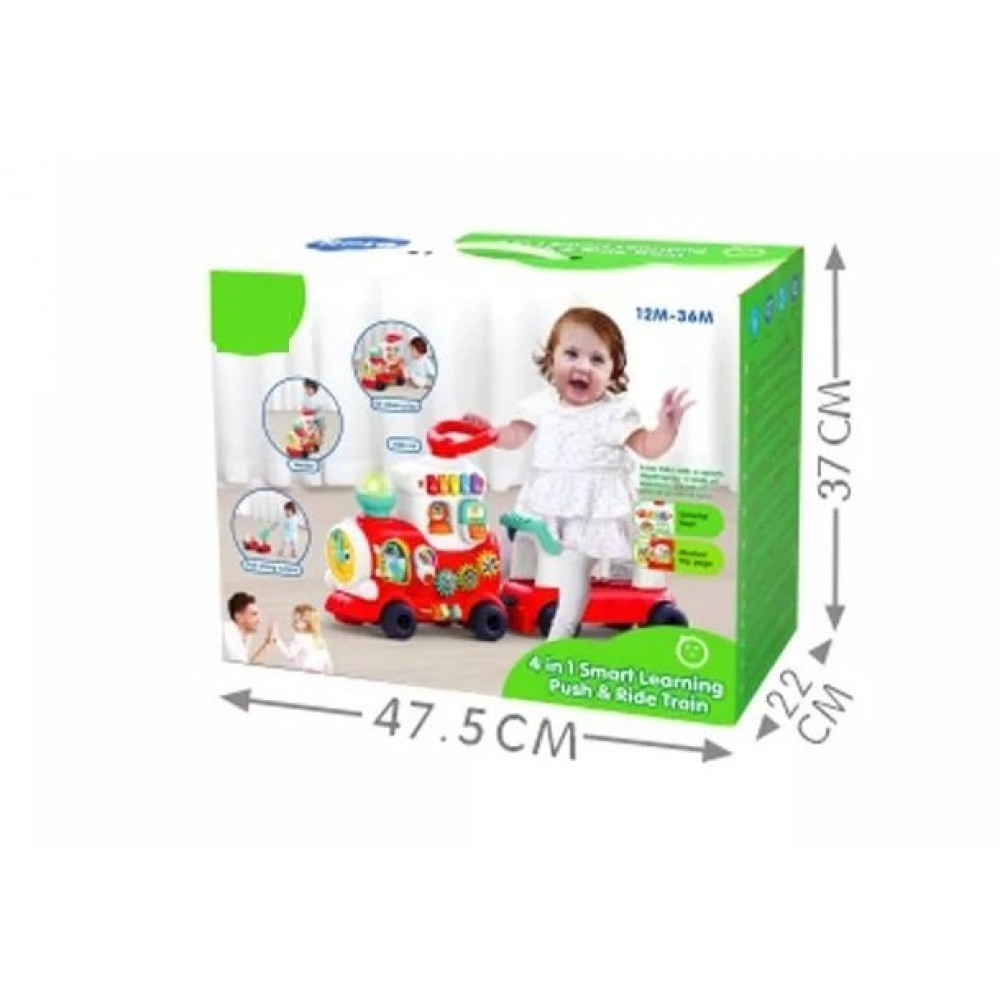 Trenulet interactiv pentru copii 4 in 1 Hola Toys - imagine 15
