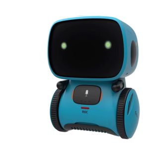 Robot inteligent interactiv Apollo control vocal, butoane tactile, albastru