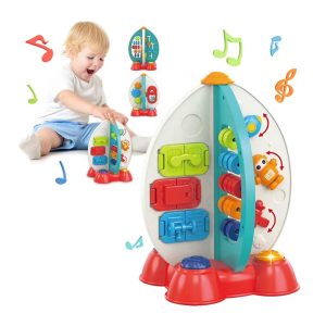 Jucarie interactiva muzicala racheta spatiala