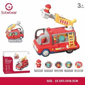 Jucarie interactiva masina de pompieri pentru copii