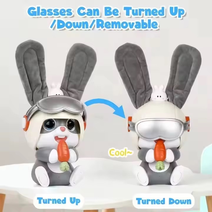 Iepuras Interactiv Muzical pentru Copii – Robot cu Accesorii - imagine 6