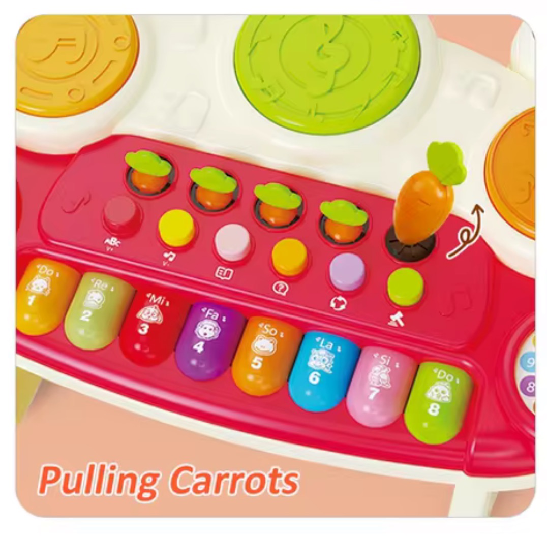 Jucarie muzicala interactiva pianina broscuta - imagine 8