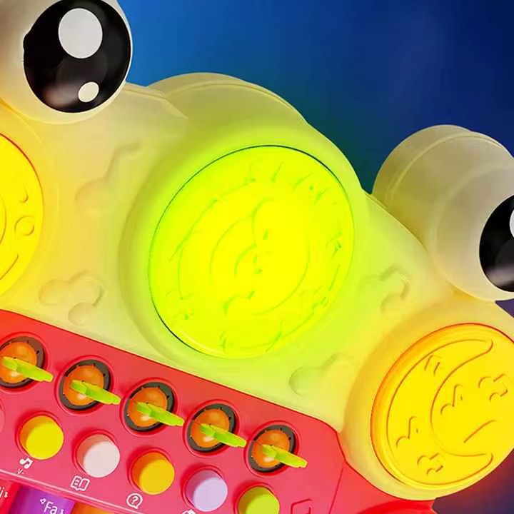 Jucarie muzicala interactiva pianina broscuta - imagine 5