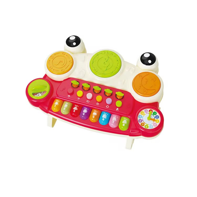 Jucarie muzicala interactiva pianina broscuta - imagine 3